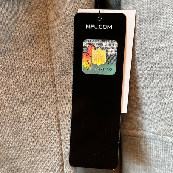 NFL, GREEN BAY PACKERS WOMEN'S GREY HOODED SWEATSHIRT, NWT, Medium - Picture 6 of 13